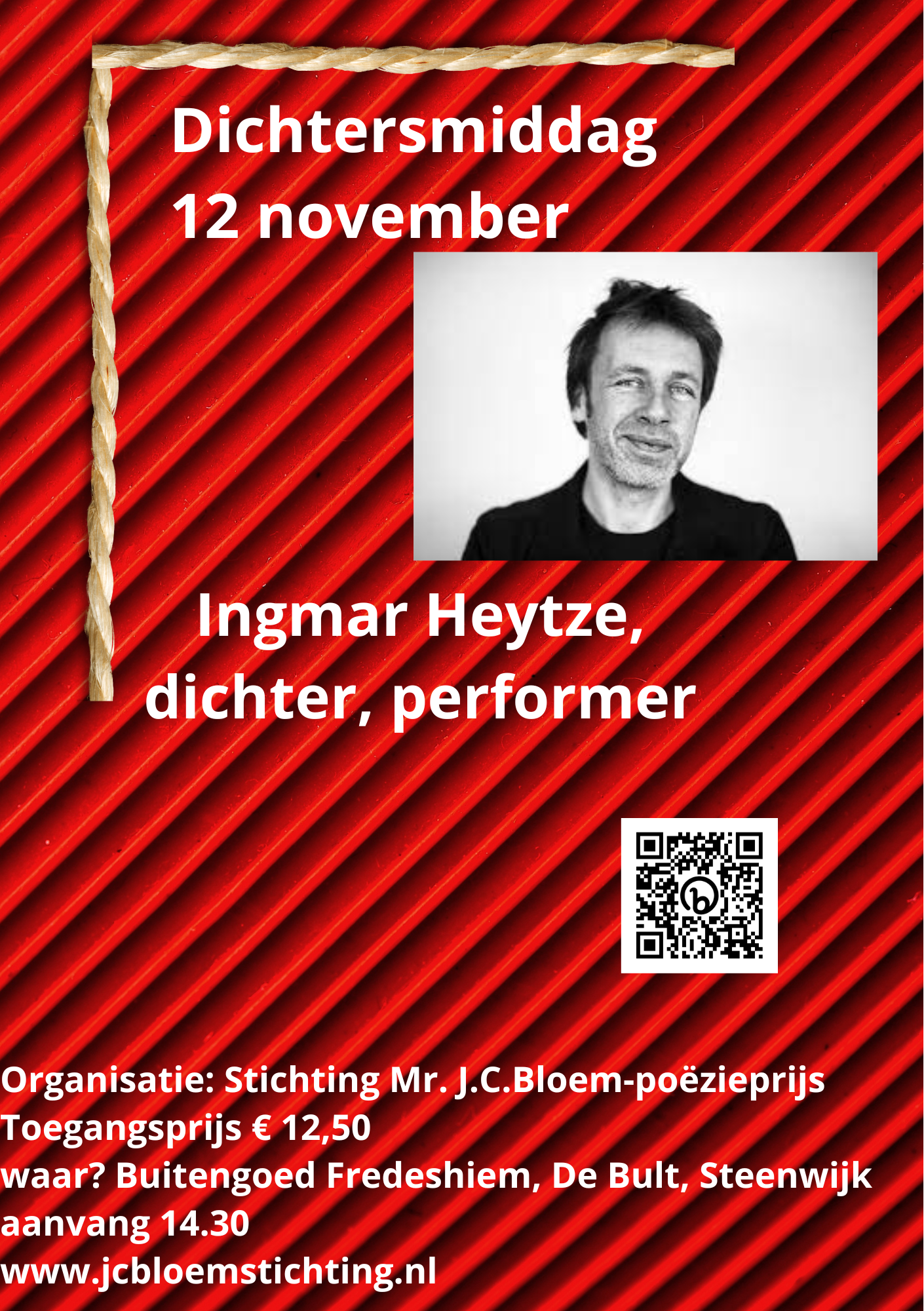 12 November Dichtersmiddag Met Ingmar Heytze